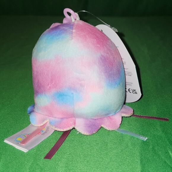 BLACK FRIDAY SALE - Squishmallows Krisa Jellyfish Clip NWT 2023 - Picture 4 of 9